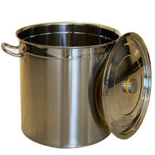 Stainless steel soup bucket with large capacity multifunctional liquid storage bucket for cooking kitchen